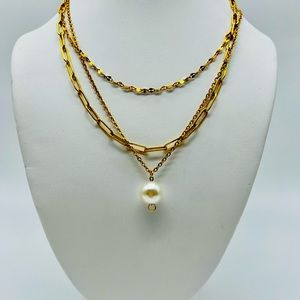 Set of 3 14K goldfill chains